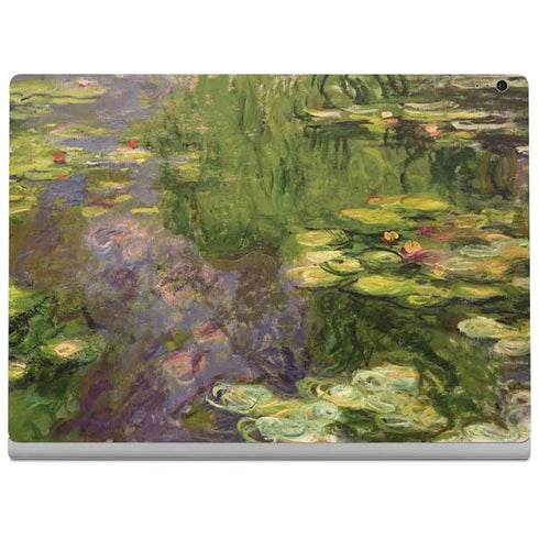 Claude Monet Waterlilies Surface Book 2 13.5in Skin